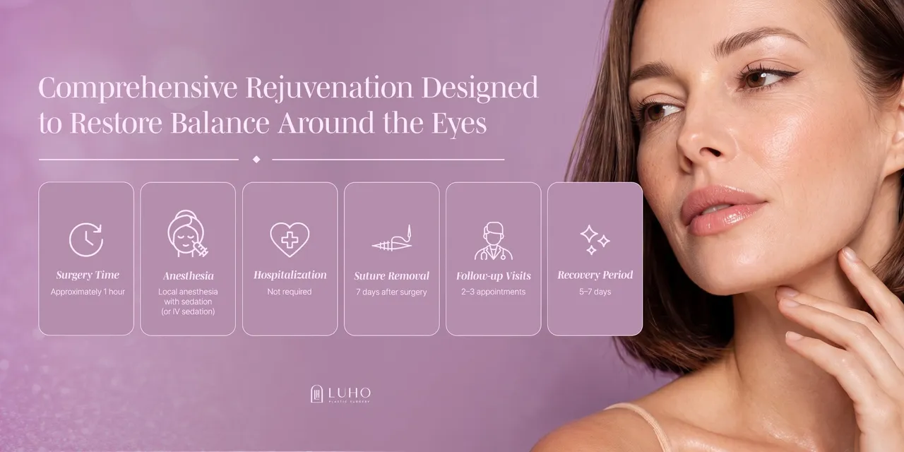 Upper & Lower Blepharoplasty — Luho Plastic Surgery 2