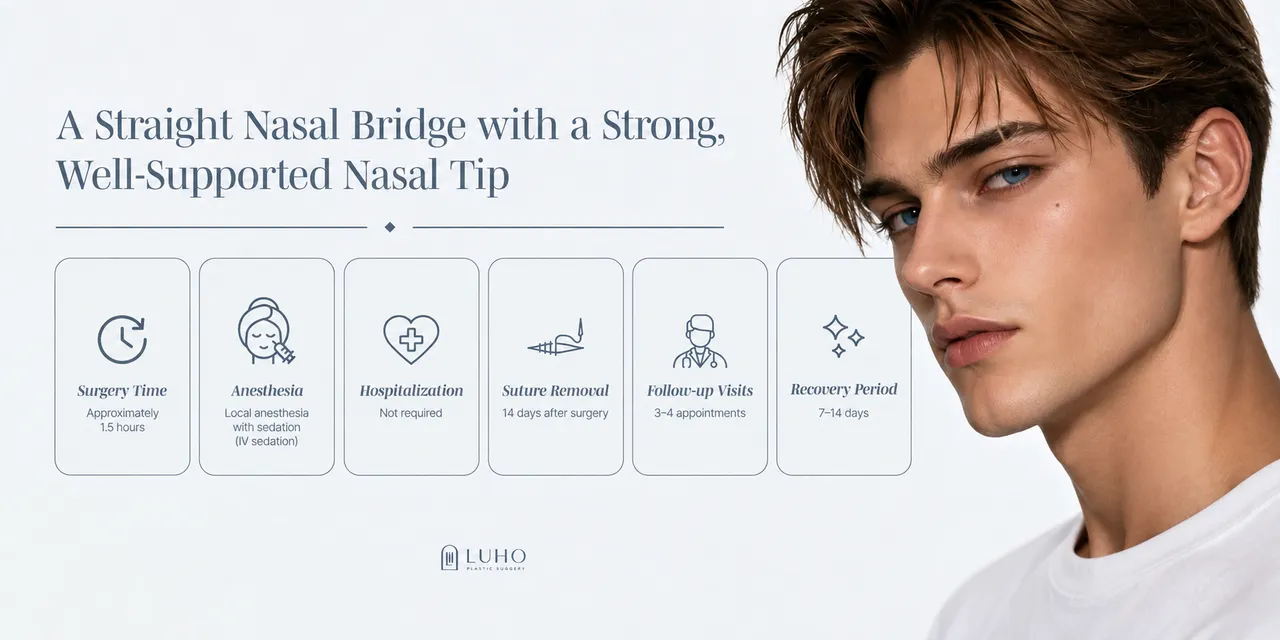 Male Rhinoplasty — Luho Plastic Surgery 2